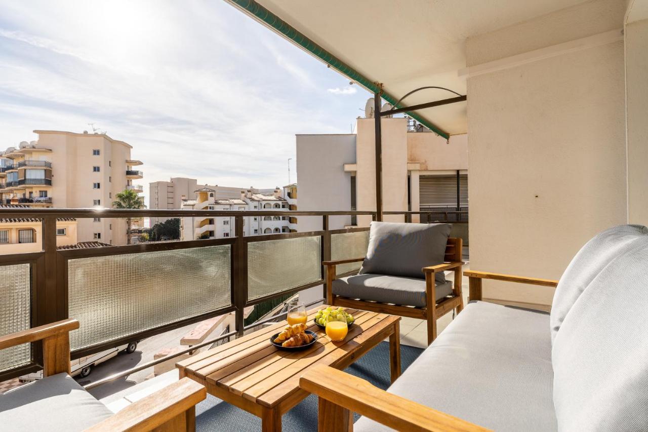 Sea View 2 Bedroom Apartment 2 Min Away From The Beach Torremolinos Zewnętrze zdjęcie
